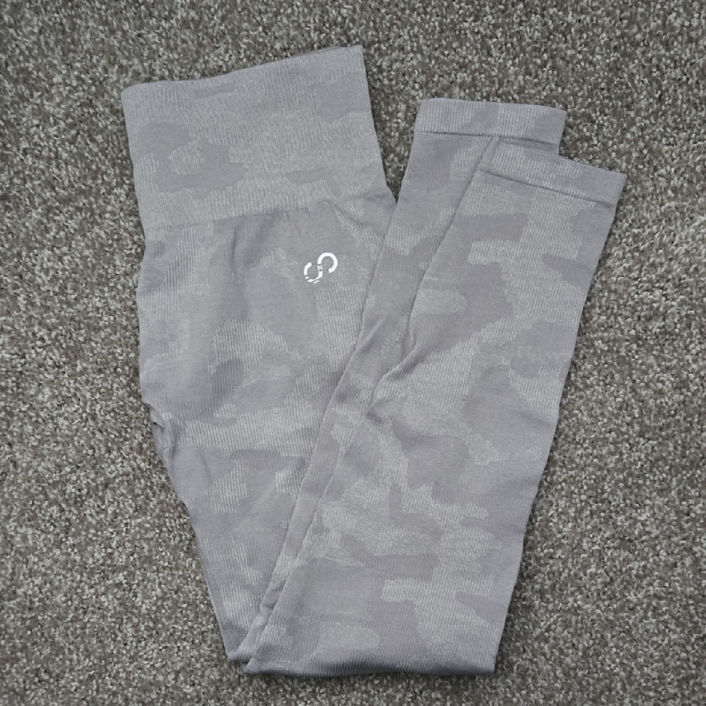 CNC Gray Camouflage Leggings